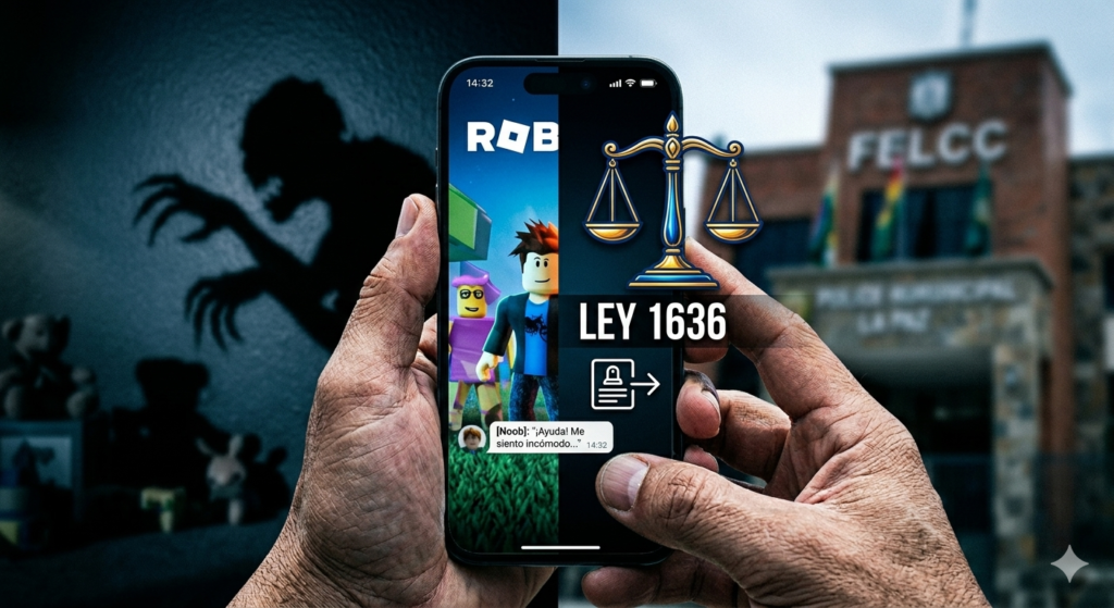Riesgos y peligros de Roblox para niños relacionados con la trata de personas.